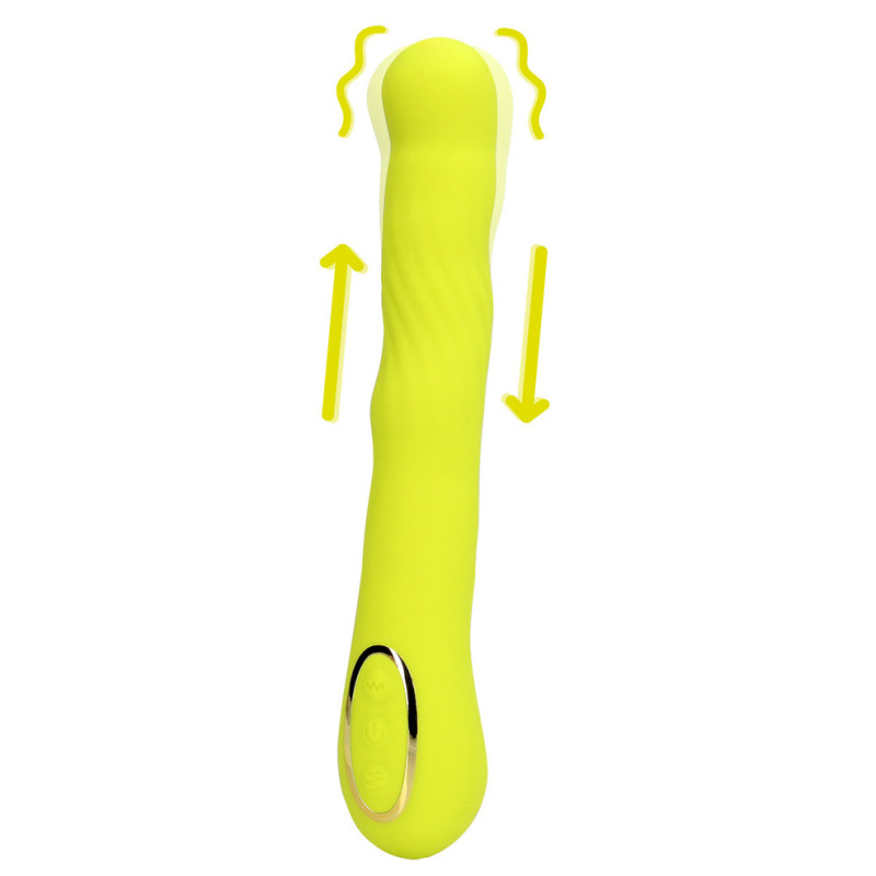 Loveline Stimulateur de Prostate Vibrant Lemonpassion 17 x 3.5cm Jaune